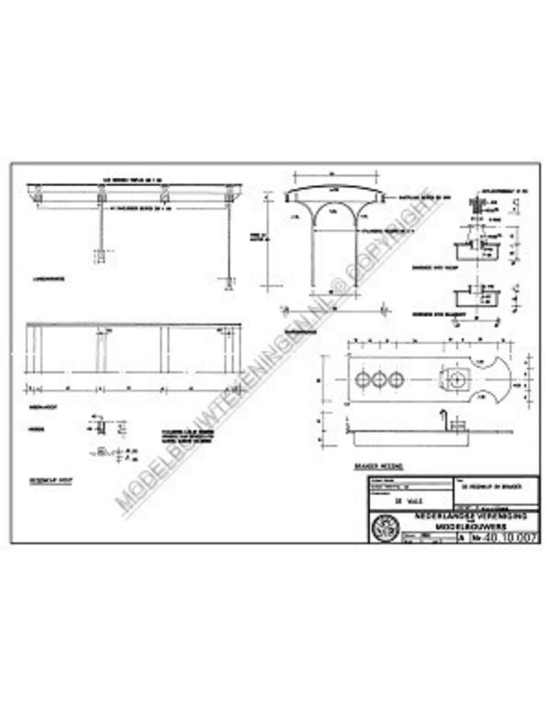 MBT De Wals - free lance model - Bouwtekening Schaal 1 : 1 (40.10.007)