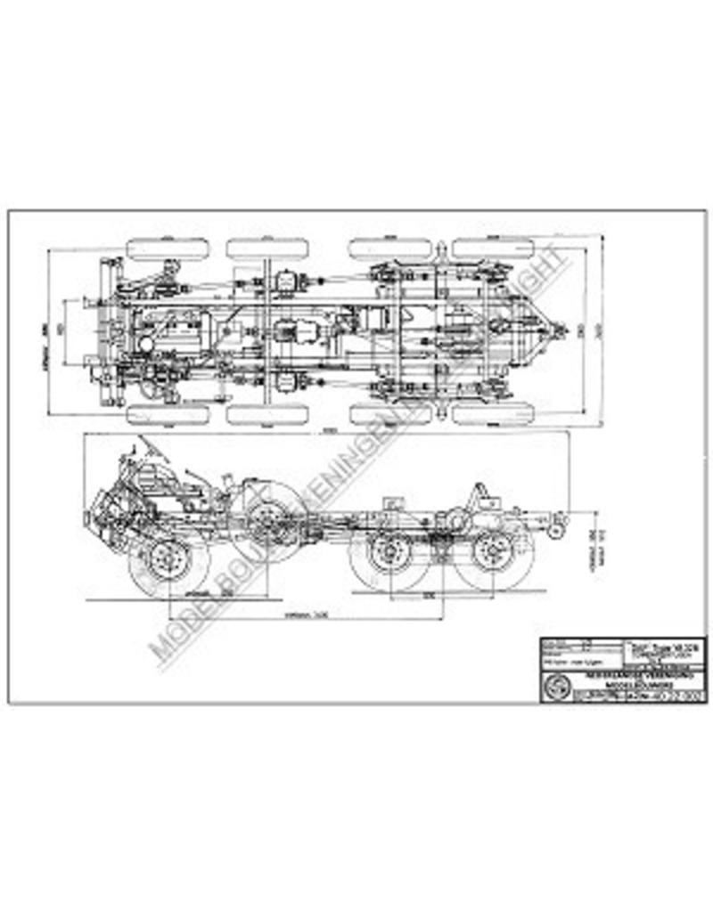 MBT DAF-YA 328 - Bouwtekening Schaal 1 : 25 (40.22.002)