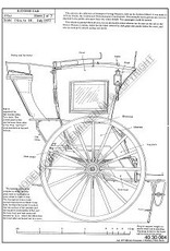 MBT Hansom cab - Bouwtekening Schaal 1 : 8 (40.30.004)