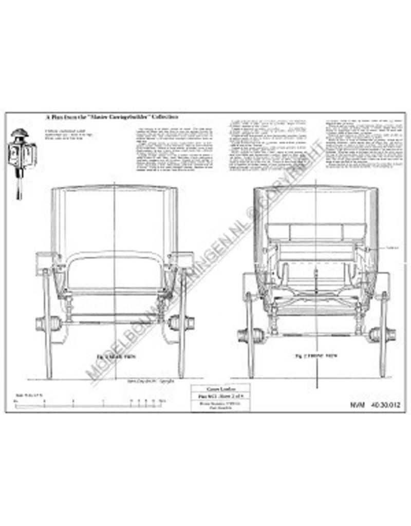 MBT Canoe landauer - Bouwtekening Schaal 1 : 8 (40.30.012)
