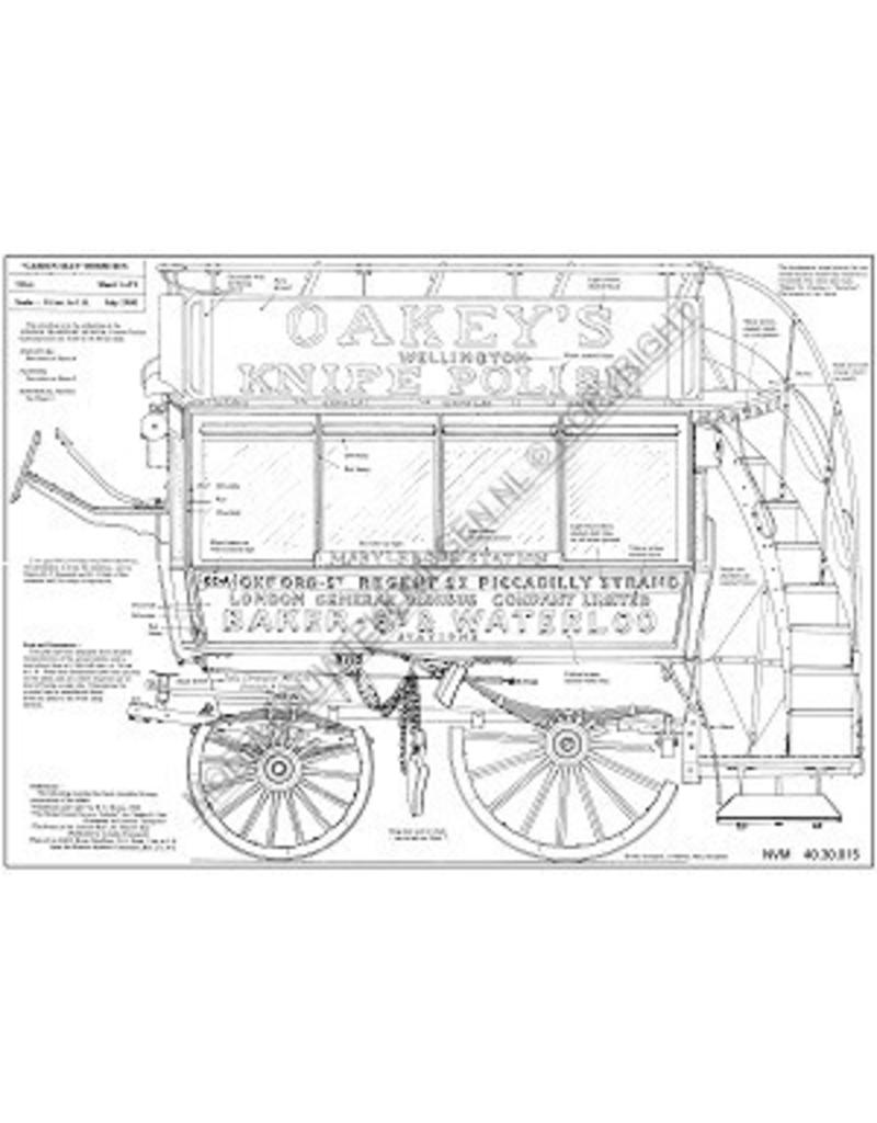 MBT Garden seat bus - Bouwtekening Schaal 1 : 8 (40.30.015)