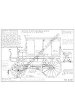 MBT Australian Concord waggon - Bouwtekening Schaal 1 : 8 (40.30.021)