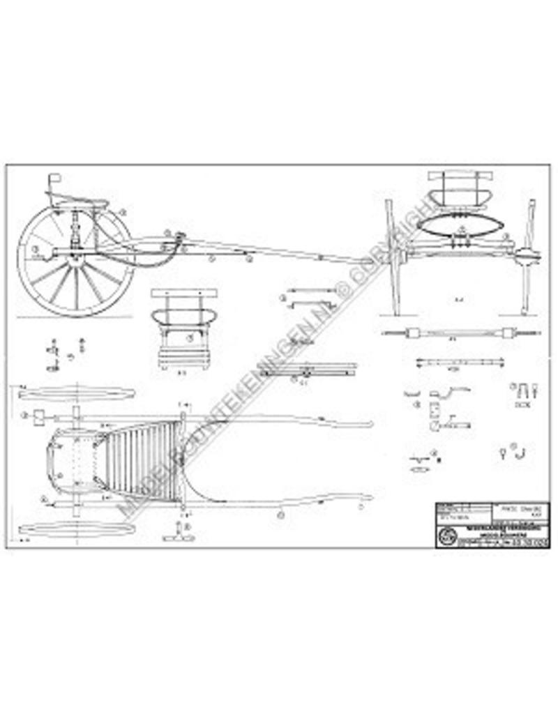MBT Friese draverskar - Bouwtekening Schaal 1 : 8 (40.30.024)