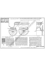 MBT Stanhope wagonette - Bouwtekening Schaal 1 : 8 (40.30.034)