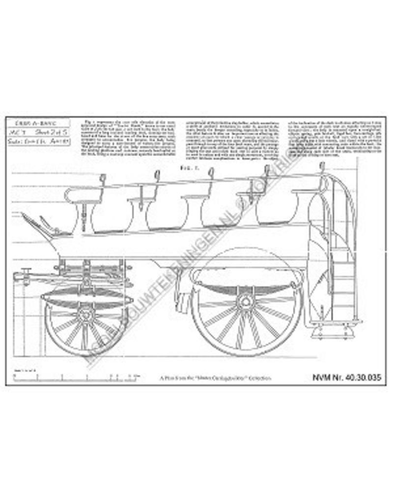 MBT Char a banc - Bouwtekening Schaal 1 : 8 (40.30.035)