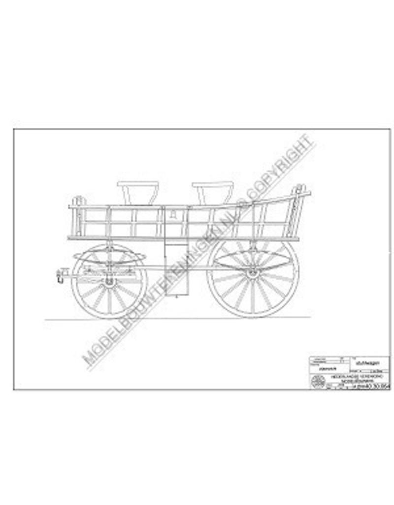 MBT Stuhlwagen - Bouwtekening Schaal 1 : 8 (40.30.064)