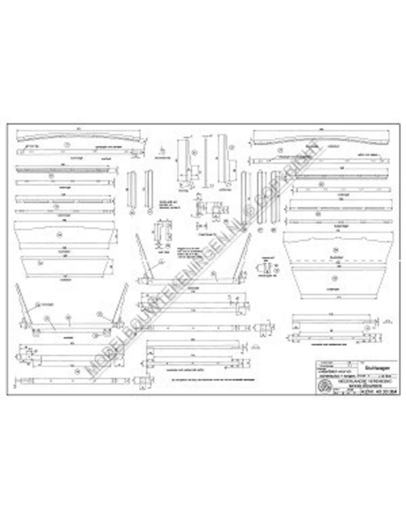MBT Stuhlwagen - Bauzeichnung Maßstab 1 : 8 (40.30.064)