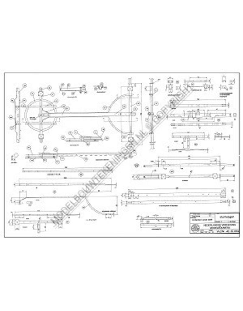 MBT Stuhlwagen - Bouwtekening Schaal 1 : 8 (40.30.064)