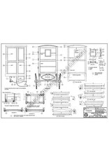MBT Vinaigrette uit 1730 - Bouwtekening Schaal 1 : 8 (40.30.065)