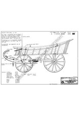 MBT Zuidhollandse boerenwagen - Bouwtekening Schaal 1 : 8 (40.31.003)