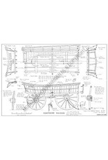 MBT Hampshire wagon - Bouwtekening Schaal 1 : 8 (40.31.006)