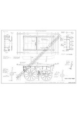 MBT Forest of Dean waggon - Bouwtekening Schaal 1 : 8 (40.31.007)