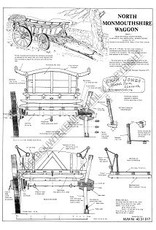 MBT Monmouthshire wagen - Bouwtekening Schaal 1 : 8 (40.31.017)