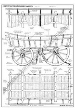 MBT Monmouthshire wagen - Bouwtekening Schaal 1 : 8 (40.31.017)