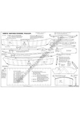 MBT Monmouthshire wagen - Bouwtekening Schaal 1 : 8 (40.31.017)
