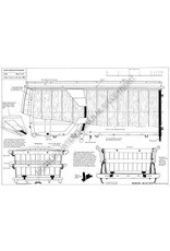 MBT East Anglian wagon - Bouwtekening Schaal 1 : 8 (40.31.018)