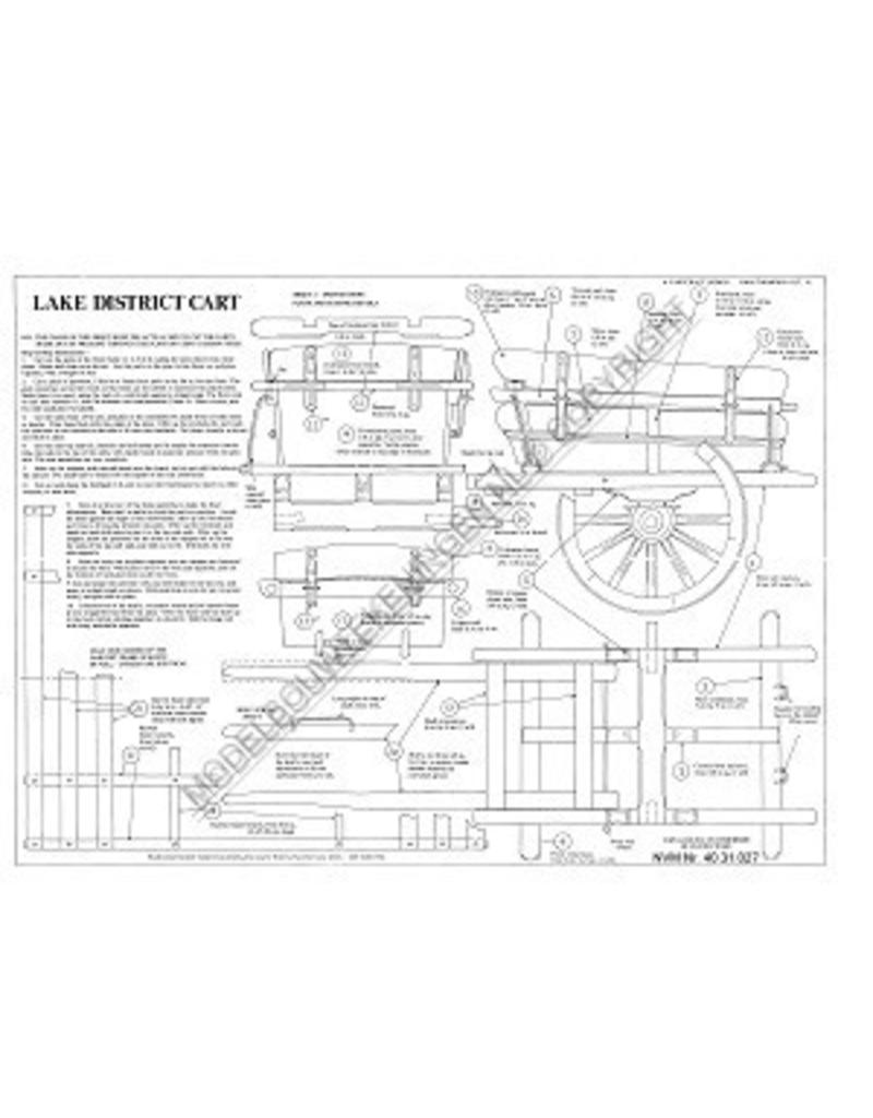 MBT Lake District kar - Bouwtekening Schaal 1 : 10 (40.31.027)
