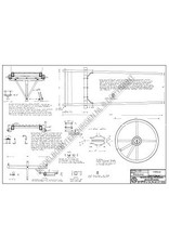 MBT Zandvoortse schelpenkar - Bouwtekening Schaal 1 : 8 (40.31.038)