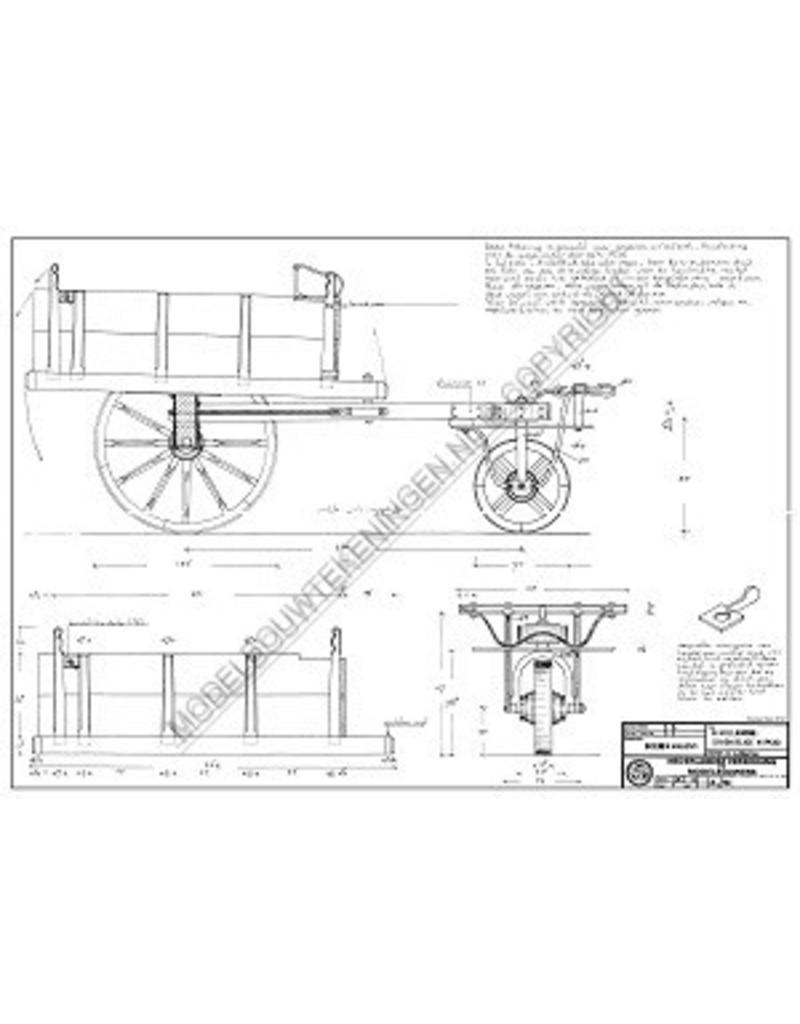 MBT 3-wielige wipkar - Bouwtekening Schaal 1 : 8 (40.31.041)