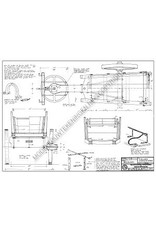 MBT 3-wielige wipkar - Bouwtekening Schaal 1 : 8 (40.31.041)