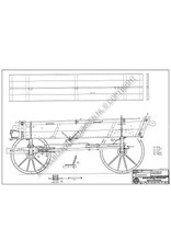 MBT Staphorster boerenwagen - Bouwtekening Schaal 1 : 8 (40.31.051)