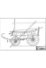 MBT Zuid-Hollandse boerenwagen - Bouwtekening Schaal 1 : 8 (40.31.058)