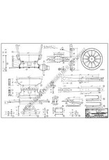 MBT Zuid-Hollandse boerenwagen - Bouwtekening Schaal 1 : 8 (40.31.058)