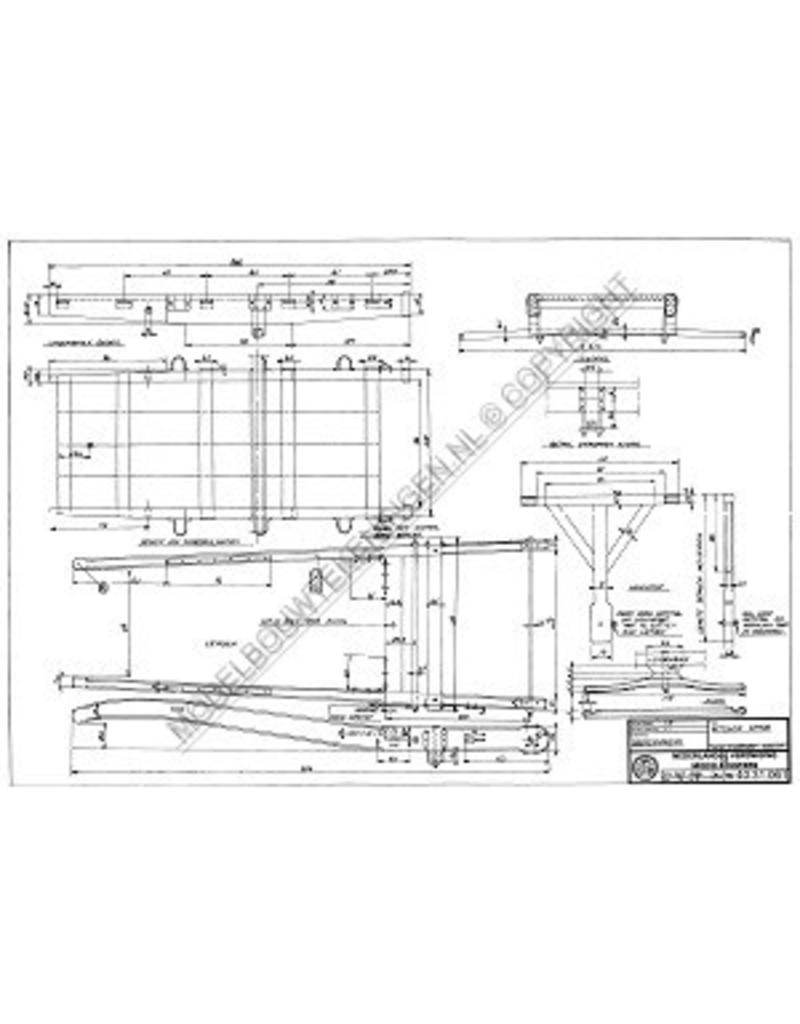 MBT Betuwse wipkar - Bouwtekening Schaal 1 : 8 (40.31.061)