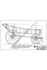MBT Friese hooiwagen na 1860 - Bouwtekening Schaal 1 : 8 (40.31.066)