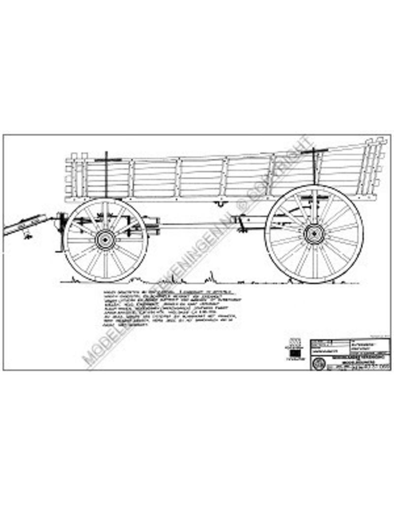 MBT Achterhoekse oogstwagen - Bouwtekening Schaal 1 : 8 (40.31.069)