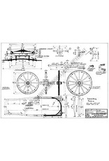 MBT Duitse bagagewagen - Bouwtekening Schaal 1 : 8 (40.31.070)
