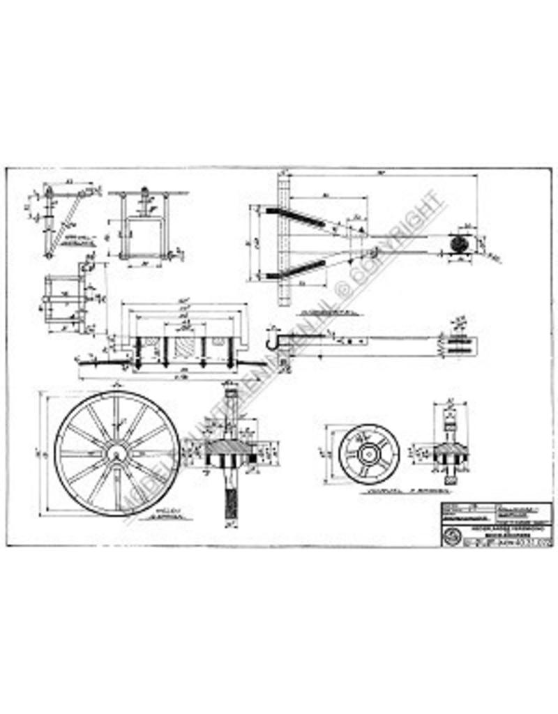 MBT Sallandse gierkar - Bouwtekening Schaal 1 : 8 (40.31.072)