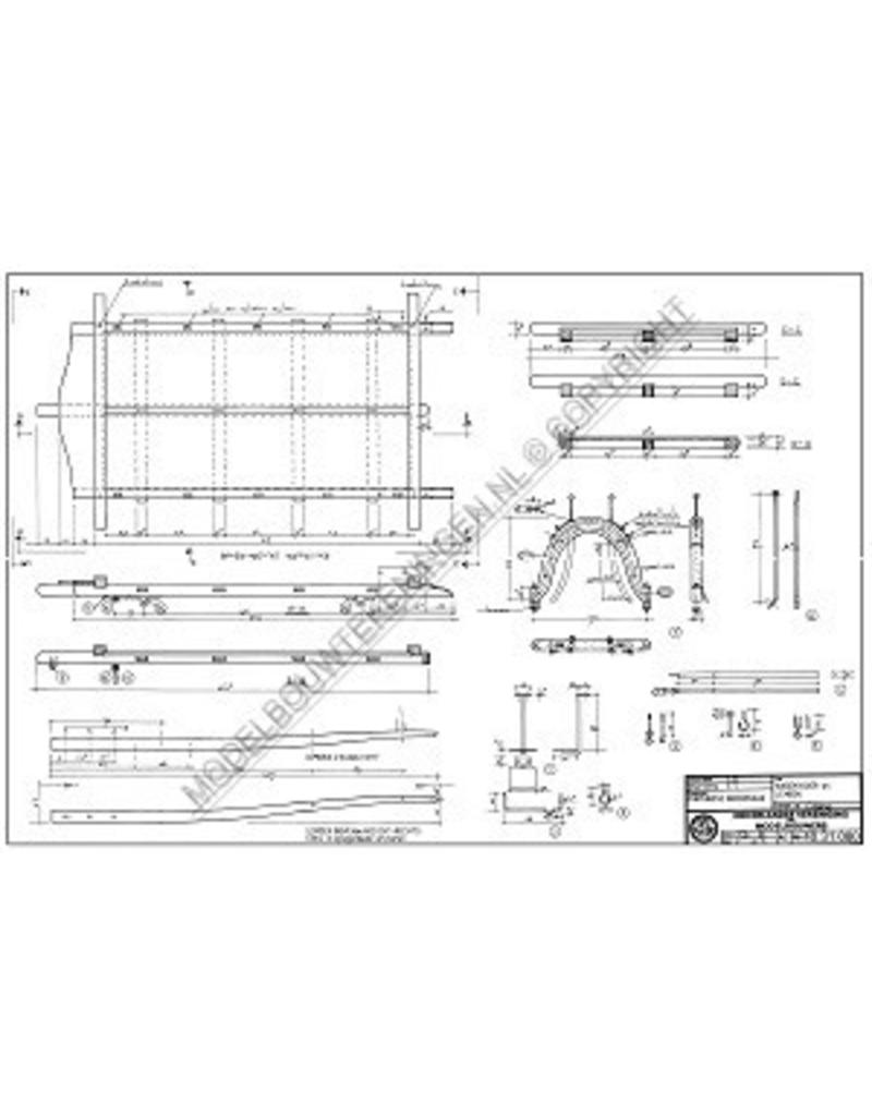 MBT Portugese boerenkar - Bouwtekening Schaal 1 : 8 (40.31.080)