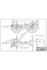 MBT Friese boerenwagen (Z.O.hoek) - Bouwtekening Schaal 1 : 8 (40.31.082)