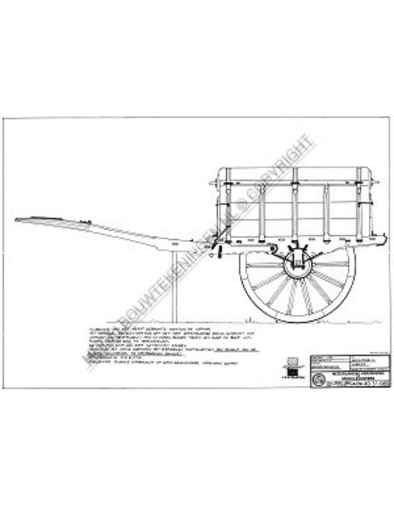 MBT Belgische wipkar - Bouwtekening Schaal 1 : 8 (40.31.089)