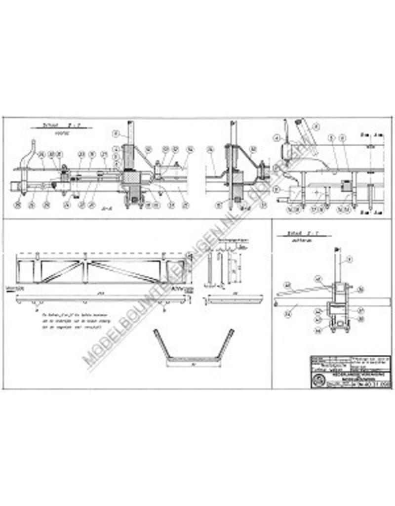 MBT Turkse wagen - Bouwtekening Schaal 1 : 8 (40.31.090)