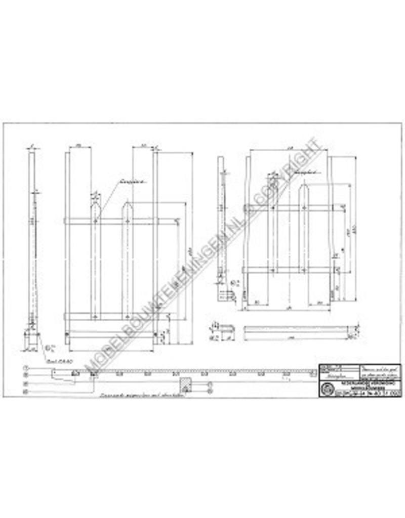 MBT Hoogkar - Bouwtekening Schaal 1 : 8 (40.31.092)