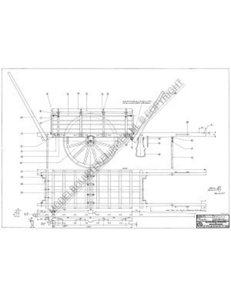 MBT Hoogkar - Bouwtekening Schaal 1 : 8 (40.31.092)