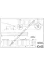 MBT Duitse ladderwagen - Bouwtekening Schaal 1 : 8 (40.31.095)