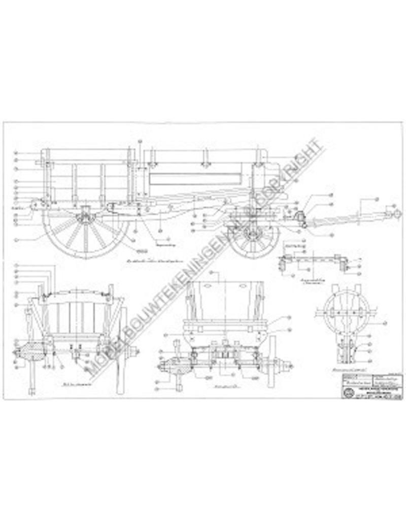 MBT Brabantse trein - Bouwtekening Schaal 1 : 8 (40.31.098)