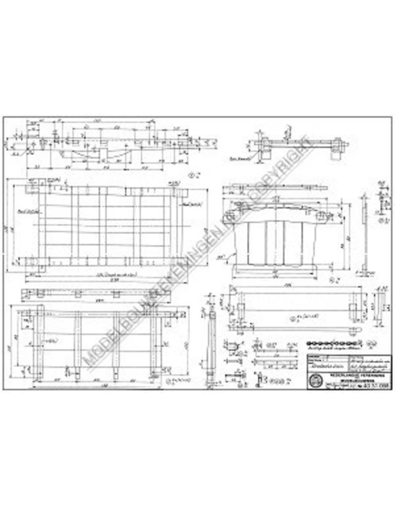 MBT Brabantse trein - Bouwtekening Schaal 1 : 8 (40.31.098)