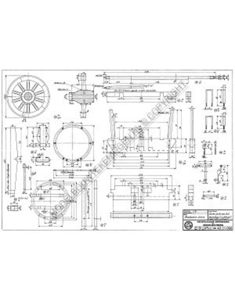 MBT Brabanter Zug - Bauzeichnung Maßstab 1 : 8 (40.31.098)