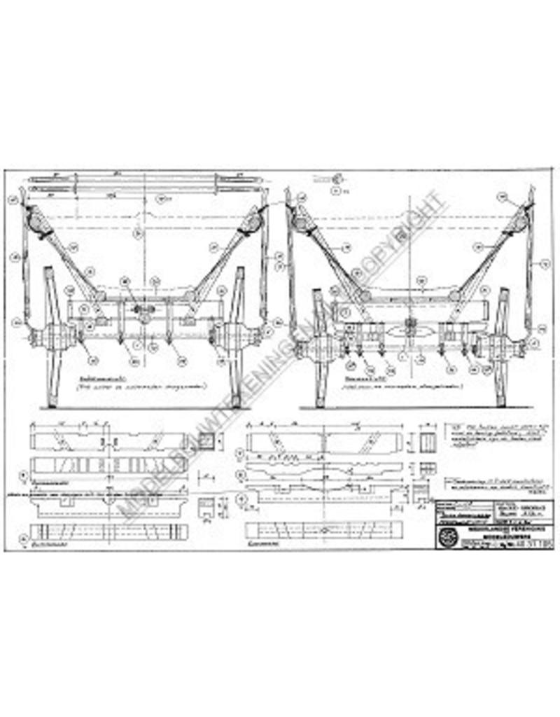 MBT Duitse oogstwagen - Bouwtekening Schaal 1 : 8 (40.31.105)