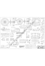 MBT Utrechtse boerenwagen - Bouwtekening Schaal 1 : 8 (40.31.107)