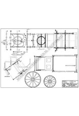 MBT Noorse marktwagen - Bouwtekening Schaal 1 : 8 (40.31.111)