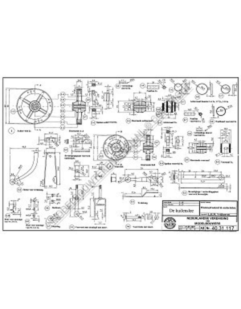 MBT Kuilenslee - Bouwtekening Schaal 1 : 8 (40.31.117)