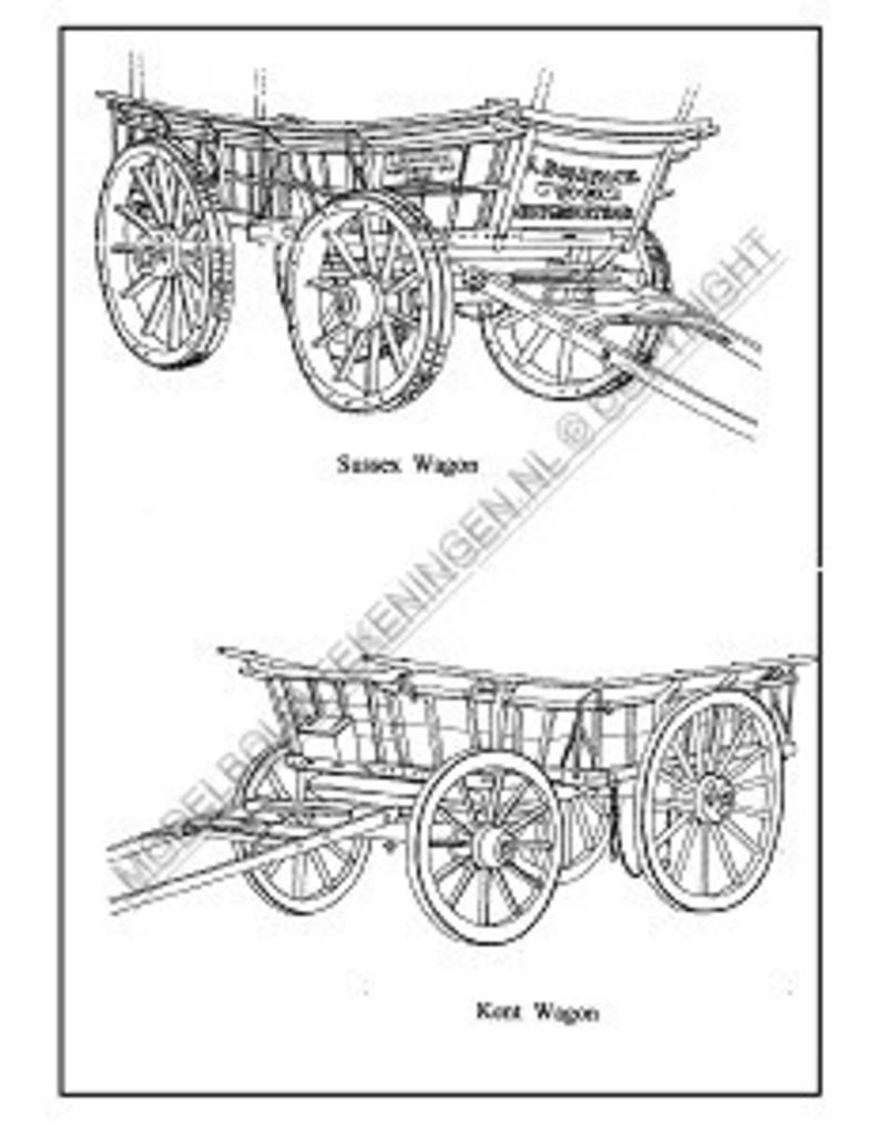 MBT Breedwielwagen uit Kent - Bouwtekening Schaal 1 : 8 (40.31.118)