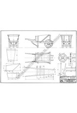 MBT Westlandse kruiwagen - Bouwtekening Schaal 1 : 8 (40.32.015)