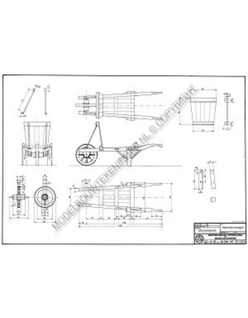 MBT Bakkerskruiwagen - Bouwtekening Schaal 1 : 8 (40.32.029)