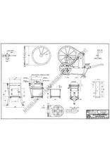 MBT Scharensliepkruiwagen - Bouwtekening Schaal 1 : 8 (40.32.037)